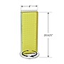 Azar Displays 20”H x 8”W Pegboard Counter Display with 16 4" Hooks, Yellow (700508-YEL-4C16)~#|#~202E0F3B-4082-469F-B1504B86F0E97372_sc7