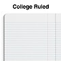 Staples Small Composition Notebook, 5" x 7", College Ruled, 80 Sheets, Pink (ST24491)~#|#~202F92A4-1CBD-4A28-B1879F7C9346EB99_sc7