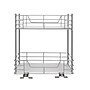 Household Essentials Brushed Steel & Plastic Two-Tier Pantry Organizer, Silver (HH25314-1)~#|#~20362FEF-1075-412F-A2512B2670D51EBF_sc7