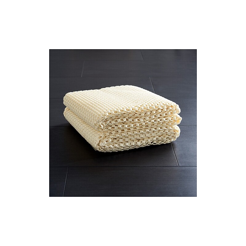 Safavieh Grid 8' x 8' Non-Slip Rug Pad, Polyester/PVC, White (PAD111-8SQ) image 1