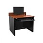 VersaDesk Elevation 36"W Computer Desk, Cherry/Black (ED3630-BC)~#|#~203CE685-5C2E-4299-8B45FC3D58034E2E_sc7