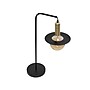 Lalia Home Studio Loft LED Table Lamp, Matte Black/Antique Brass Plated (LHT-4002-BK)~#|#~203CF98B-F102-41D5-87F232B0A6182581_sc7