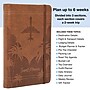 Global Printed Products Travel 5" x 7" Planner, Paperboard Cover, Brown (GPP-0119-A)~#|#~203F508A-7F1E-4148-8A59C4DFB349C8DB_sc7