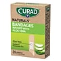 Curad Naturals with Aloe & Vitamin E 3/4" x 3" Fabric Adhesive Bandages, Tan, 30 Bandages/Box, 24/Carton (CURNTA1753)~#|#~20409dd1-277a-44fd-ac1aa09f1f0ab3eb_sc7