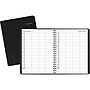 2026 AT-A-GLANCE 8" x 11" Calendar Year/Daily Appointment Book, Faux Leather Cover, Black (70-822-05-26)~#|#~2044B1B7-58FA-4D62-AA06297CEB123F87_sc7