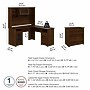Bush Furniture Cabot 60"W L Shaped Computer Desk with Hutch and Lateral File Cabinet, Modern Walnut (CAB005MW)~#|#~204555DA-6FD8-4B98-9AAD29E9D83847E8_sc7