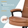 Click365 Classic Comfort Ergonomic Bonded Leather Swivel Executive Chair, Cognac (CCHR10024A)~#|#~204BB199-F81D-47EC-9E96AC32FAAEFD37_sc7