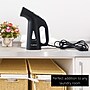 True & Tidy Portable Fabric Steamer, Black (TS-38 BLACK)~#|#~204C6C69-C042-469B-AC03A0A1DBA541A5_sc7