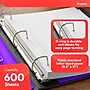 Staples 3" 3-Ring Better Binder, D-Ring, Purple (20246)~#|#~20506F6E-BFFA-4C9F-B37D8504107AE79E_sc7