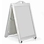 Azar Poster Holder, 36" x 24", Vertical, Wall Mounted, White Plastic (300244-WHT)~#|#~2053B844-7551-4A44-B4B6468AB2104275_sc7