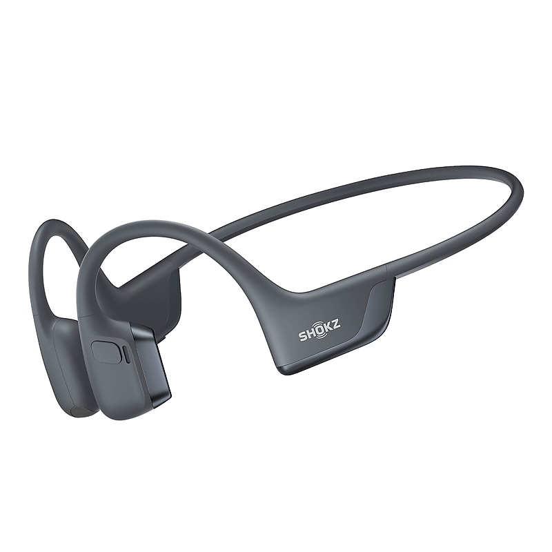 Shokz OpenRun Pro 2 Mini Wireless Bone-Conduction Open-Ear Sport Headphones, Bluetooth, Black (S821-MN-BK-US) image 1