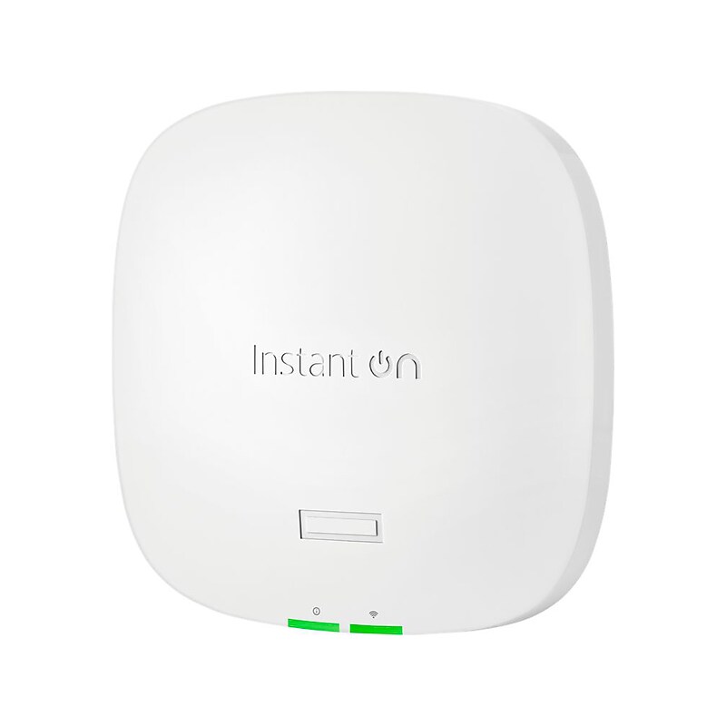 HPE Networking Instant On AP32 (US) AX 3600 Mbps PoE 2 x 2 Wi-Fi 6E Access Point, White (S1T22A) image 1
