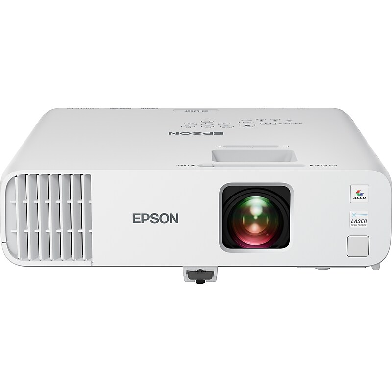 Epson PowerLite L260F Wireless 3LCD Lamp-Free Laser Display Projector, White (V11HA69020) image 1