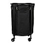 Household Essentials 64-Gallon Rolling Hamper, Plastic, Black (HE1145)~#|#~20634AFA-A021-49D5-97DBF2ED4FA8DA23_sc7