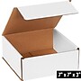 Corrugated Mailers, 7" x 7" x 3", White, 50/Bundle (M773)~#|#~208016CB-8FAD-4FA9-9B770ED43758CBFC_sc7