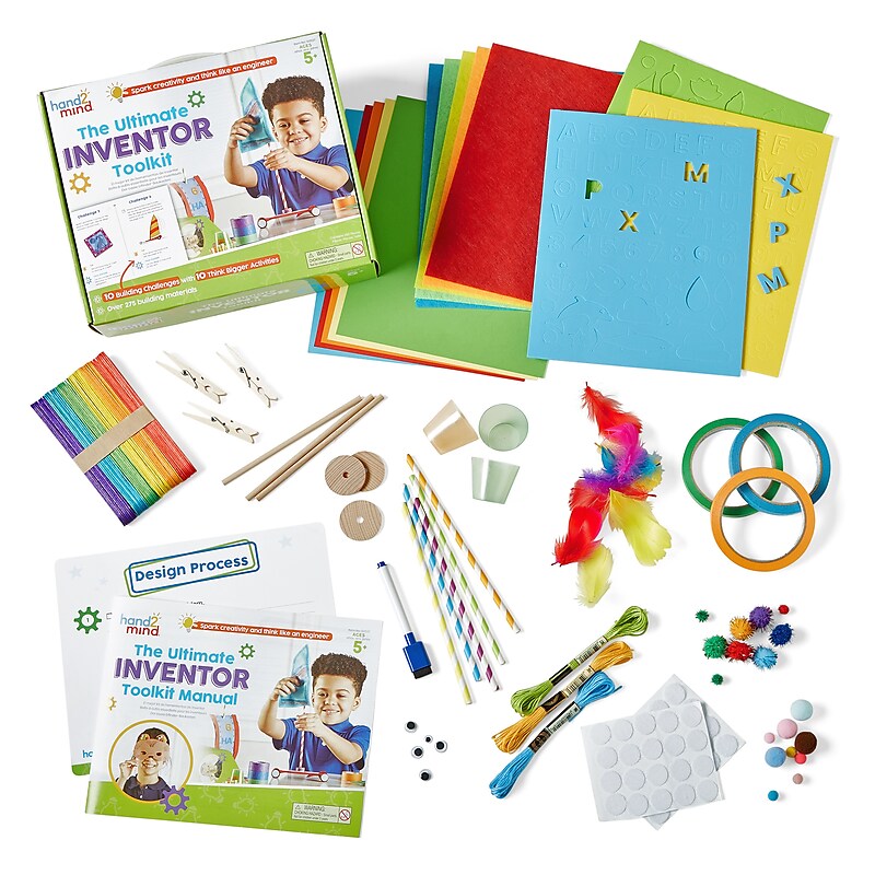 Hand2Mind The Ultimate Inventor Toolkit, 275 Pieces (HTM93537) image 1