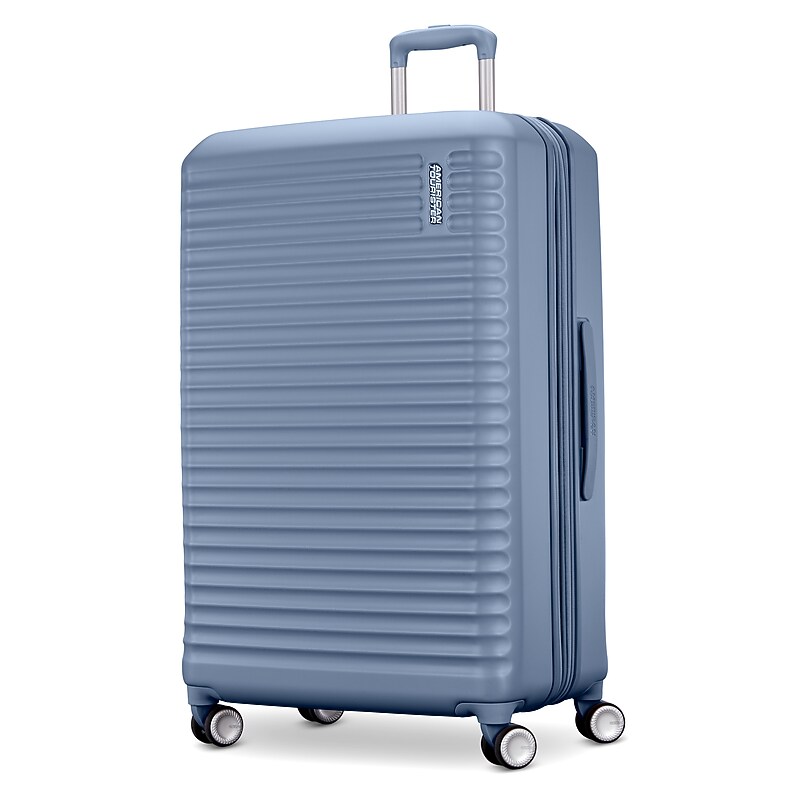 American Tourister Stratum 3 32" Hardside Suitcase, 8-Wheeled Spinner, Elemental Blue (156165-A382) image 1