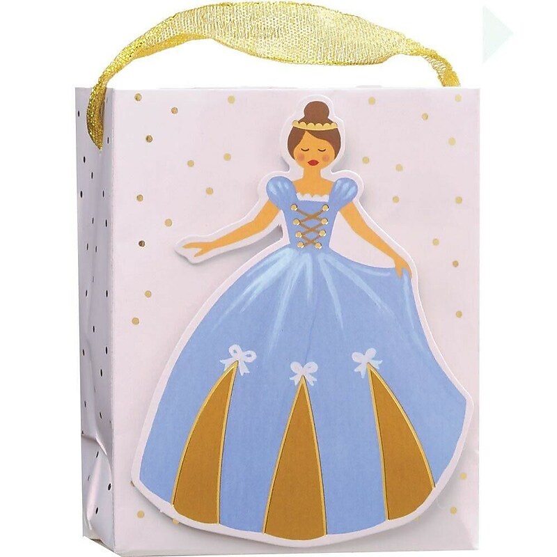 JAM Paper Once Upon a Time Small Gift Bags, 6/Pack (52622409845) image 1