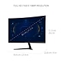 ViewSonic 32" Curved 180Hz LCD Gaming Monitor, Black (VX3218-PC-MHD)~#|#~2085AACA-2245-4573-A7071A1279F743BF_sc7