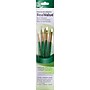 Princeton RealValue Short Handle Mixed Media Synthetic Taklon Variety Brush Set, 4/Set, 3 Sets/Bundle (PBXPR9117-3)~#|#~2089C017-F956-4500-8B608997CB716D86_sc7