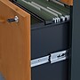 Bush Business Furniture Cubix 3-Drawer Mobile Vertical File Cabinet, Letter/Legal Size, Natural Cherry/Slate (WC57453PSU)~#|#~208C438C-1884-4095-AE99DED937479490_sc7