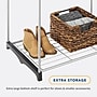 Whitmor 68" x 45.37" Portable Closet, Silver (67793044)~#|#~2090853C-8B17-42F7-947BBE9BF36BA98B_sc7