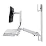 Ergotron StyleView Adjustable Keyboard & Monitor Mount Workstation, Up to 24" Monitor, White (45-594-216)~#|#~20912D69-0670-42D3-83C93747D20CAE22_sc7