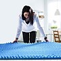 DMI Convoluted Twin Bed Pad, 72"L x 33"W x 4"H, Blue (552-7940-0000)~#|#~2091FA62-01ED-4E9B-814D730611512601_sc7