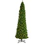 Nearly Natural 12-ft Slim Green Mountain Pine Artificial Christmas Tree with 1100 Clear LED Lights and 3235 Tips (T3330)~#|#~20A52F98-A9F0-4818-BC937CD242ED33AB_sc7