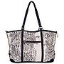 Karla Hanson Reversible Faux Leather Tote Bag, Eva Print Black Beige (U17814BKBGE)~#|#~20A59AB6-F125-4BAF-BD28405E29F8C6D2_sc7