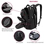 SwissDigital Pixel Laptop Backpack, Large, Black (SD-857)~#|#~20A62DB3-1F50-4CE2-9E2B0A6EC72883E0_sc7