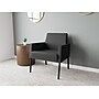 Lesro Mystic Lounge Fabric Guest Chair, Open House Graphite/Black (ML1101.SBK-01OHGP)~#|#~20A8E362-6CDC-4B37-AFB1AF93A5690312_sc7
