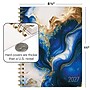 2027 Excello Brands 9" x 11" Weekly & Monthly Standard Planner, Paperboard Cover, Dark Blue Marble (FSHN-CY27-8511-23)~#|#~20A9CF67-026C-4753-9E4D995796490AD6_sc7