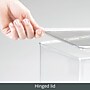 iDESIGN Storage Container with Hinged Lid, Plastic, Clear, 2/Pack (29192M2)~#|#~20AC24BA-4E49-4EC1-82A926E09471E4E6_sc7