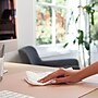 Smead Small Vegan Leather Anti-Slip Desk Pad, 23.6" x 13.7", Light Pink (SMD64839)~#|#~20B00A71-0C4E-4DFF-B780CB1A240F538E_sc7