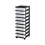 Iris 9-Drawer Standalone Storage, Black/Translucent White (585005)~#|#~20B5103D-C5AA-46CE-AF667D3455D49EA0_sc7
