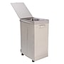 Household Essentials Rolling Hamper with Lid, Silver (HE1056)~#|#~20C2DA0E-B198-4698-AE96A1289EE02208_sc7