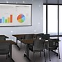 Regency Kobe Flip Top 48"W x 24"D Rectangular Training Room Table, Laminate, With Wheels, Neo Walnut (MKFTM4824NW)~#|#~20C5D96C-2660-41B3-929656209D4341D9_sc7