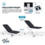 Viva Comfort XRO 2-Section Electric Height and Back Adjustable Exam Table, 600 lb Capacity, Black (ADI903-20-BLK-MK)~#|#~20CB8F90-600B-4040-B7BD64AF41F19341_sc7
