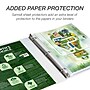 Samsill Earth's Choice Plant-Based  Durable 1/2" View Binder, 3-Ring , Made in USA, White (18917)~#|#~20D2A372-DA3D-4817-99024ACE4A6D2201_sc7