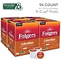 Folgers 100% Colombian Coffee, Keurig K-Cup Pod, Medium Roast, 24/Box, 4 Boxes/Carton (6659CT)~#|#~20D63AFC-452F-489F-8C21F5177DD24441_sc7