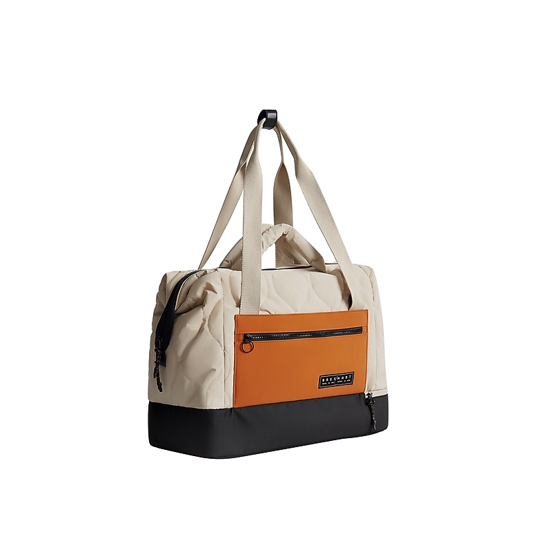 BAGSMART Walker Polyester Weekender Duffel, Tangerine (BM0102047AN500) image 1