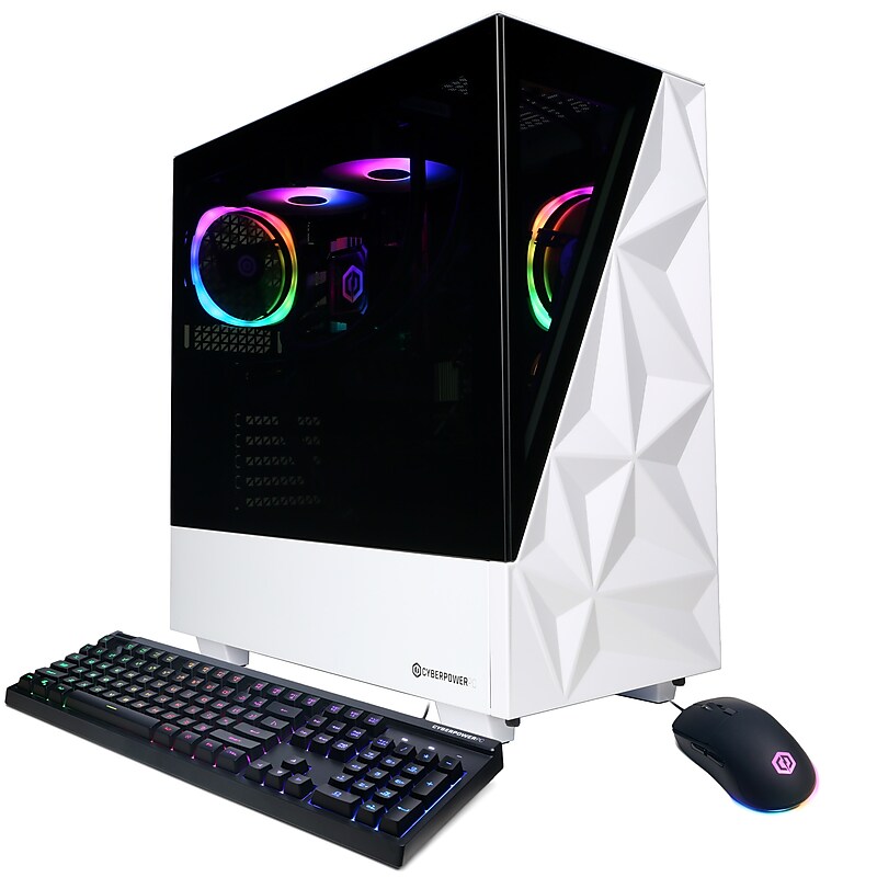 CyberPowerPC Gaming Desktop Computer, Intel Core i7-14700F, Arc B580 12GB, 32GB RAM, 2TB SSD, Windows 11 Home image 1