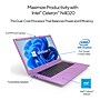 Core Innovations CLT2156 15.6" LCD Laptop, 2.8Ghz, 4GB RAM, 64GB SSD, Windows 11 Home, Lilac (CLT2156LC)~#|#~20DA6DAF-4EC5-4CF6-9C507EDC35F1FCFA_sc7