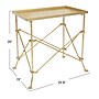 Storied Home Metal End Table, Gold (EC0221)~#|#~20E3DD9B-D5EE-4F75-8E17650733403D34_sc7