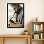 Amanti Art Avon Narrow 20" x 30" Polystyrene Picture Frames, Black Satin (A42678297988)~#|#~20E4A999-62A6-4332-993DD7E0EFD798BD_sc7