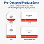 Avery Rectangle Multipurpose Labels, 1" x 2-5/8", White, 160/Pack (19479370548)~#|#~20E54113-23BF-419B-B233243D0407FA3A_sc7