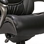 Serta Big & Tall Ergonomic Bonded Leather Swivel Executive Chair, Black/Silver (44951)~#|#~20EC90C3-3F80-441E-B71AD2075A9A94A0_sc7