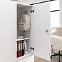 Bush Business Furniture Assure 72"H 2-Tier White Storage Lockers (AUS130WHK)~#|#~20ECCF5A-71A8-45CD-AAA6173841B39FBF_sc7
