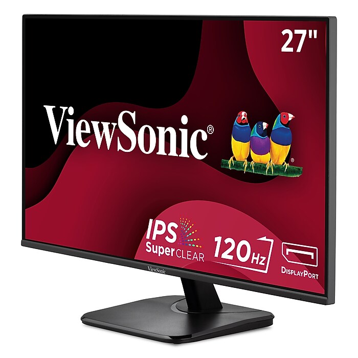 ViewSonic VA 27'' 1080p 120Hz FHD LCD Monitor, Black (VA2756A-MHD
